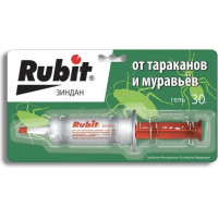 Гель от тараканов РУБИТ Зиндан шприц, 30 г