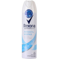 Дезодорант-антиперспирант спрей Rexona (Рексона) Легкость хлопка, 150 мл