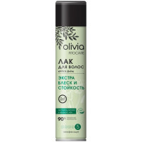 Лак для волос Olivia (Оливия) Fitocare Экстраблеск и стойкость, мегафиксация, 250 мл