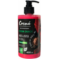 Крем-гель для душа CREMA Мякоть арбуза и соль, 430 мл