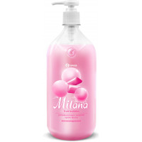 Крем-мыло жидкое увлажняющее Milana (Милана) Fruit Bubbles, с дозатором, 1000 мл