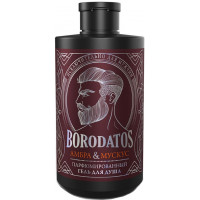 Парфюмированный гель для душа Borodatos (Бородатос) Амбра и Мускус, 400 мл