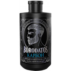 Черный шампунь-баланс Карбон Borodatos (Бородатос), 400 мл