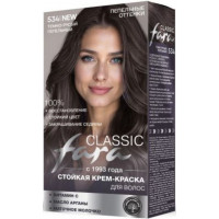 Краска для волос Fara (Фара) Classic, тон 534 Темно-русый пепельный