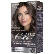 Краска для волос Fara (Фара) Classic, тон 536 Русый пепельно-коричневый
