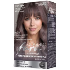 Краска для волос Fara (Фара) Classic, тон 537 Светло-русый пепельно-фиолетовый