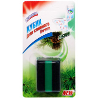 Кубик для сливного бачка Свежинка Лесной, 50 г