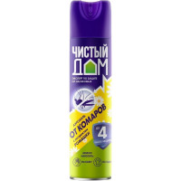 Аэрозоль от комаров Чистый дом, 150 мл