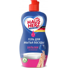 Средство для мытья посуды Haus Herz Бальзам, 450 мл