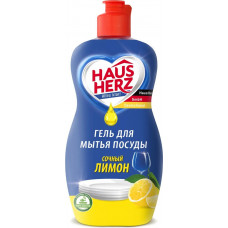 Средство для мытья посуды Haus Herz Сочный лимон, 450 мл