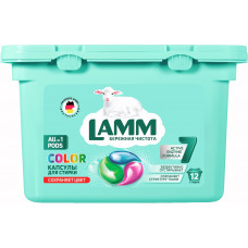Капсулы для стирки Lamm Color (Колор), 12 шт