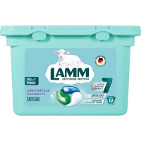Капсулы для стирки Lamm Альпийская свежесть, 12 шт