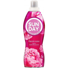 Кондиционер для белья Sunday (Сандей) Бархат пиона, 1 л