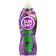 Средство для мытья посуды Sunday (Сандей) Лаванда парфюмированное, 1 л