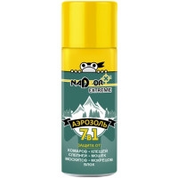 Аэрозоль от насекомых Nadzor (Надзор) Extreme 7 в 1, 100 мл Аэрозоль от насекомых Nadzor (Надзор) Extreme 7 в 1, 100 мл