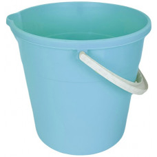 Ведро пищевое пластмассовое, цвет голубой, 7 л