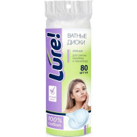 Ватные диски LURE, 80 шт Ватные диски LURE, 80 шт
