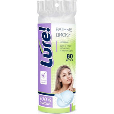 Ватные диски LURE, 80 шт Ватные диски LURE, 80 шт