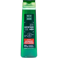 Шампунь для мужчин Чистая линия Активатор роста, 400 мл Шампунь для мужчин Чистая линия Активатор роста, 400 мл