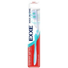 Зубная щетка EXXE Max-in-one, щетина средней жесткости Зубная щетка EXXE Max-in-one, щетина средней жесткости