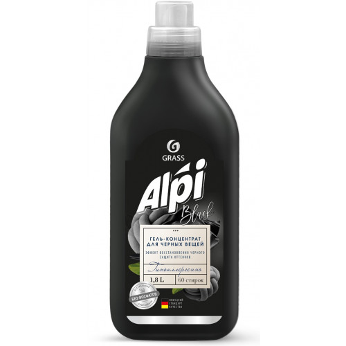Гель-концентрат для стирки черных вещей Grass (Грасс) Alpi Black, 1,8 л Гель-концентрат для стирки черных вещей Grass (Грасс) Alpi Black, 1,8 л