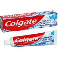 Зубная паста Colgate (Колгейт) Тройное действие Экстра отбеливание, 100 мл Зубная паста Colgate (Колгейт) Тройное действие Экстра отбеливание, 100 мл