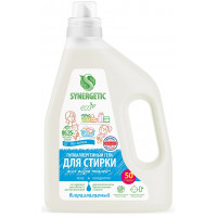 Гель для стирки всех видов тканей Synergetic (Синергетик) PURE концентрат, 1,5 л