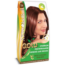 Краска для волос АртКолор Gold 5.4 - Каштан