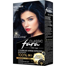 Краска для волос Fara (Фара) Classic, тон 501а - Иссиня-Чёрный Краска для волос Fara (Фара) Classic, тон 501а - Иссиня-Чёрный