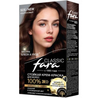 Краска для волос Fara (Фара) Classic, тон 505 - Каштановый