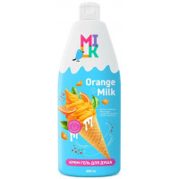 Крем-гель для душа Milk (Милк) Молоко и Апельсин, 800 мл