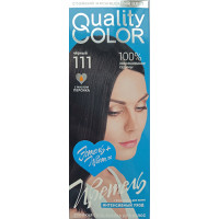 Краска-гель для волос Estel Quality Color Цветель 111 - Черный