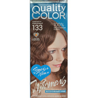 Краска-гель для волос Estel Quality Color Цветель 133 - Золотисто-коричневый