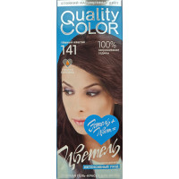 Краска-гель для волос Estel Quality Color Цветель  141 - Темный каштан