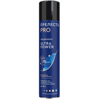 Лак для волос Прелесть Professional Ultra Power, экстра фиксация, 300 мл