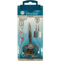 Ножницы маникюрные Zinger (Зингер) zo B-112 D-SH Оригинал с ручной заточкой, матовые