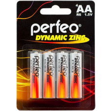 Батарейка Perfeo (Перфео) Dynamic Zinc, АА, R6, в блистере
