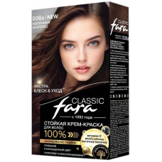 Краска для волос Fara (Фара) Classic, тон 506а - Молочный шоколад Краска для волос Fara (Фара) Classic, тон 506а - Молочный шоколад