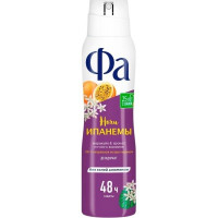 Дезодорант женский спрей Фа Ритмы Бразилии Ночи Ипанемы, 150 мл Дезодорант женский спрей Фа Ритмы Бразилии Ночи Ипанемы, 150 мл