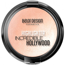 Хайлайтер Belor Design (Белор Дизайн) Smart girl Incredible Hollywood, тон 2 - Жемчужно-розовый