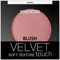Румяна для лица Belor Design (Белор Дизайн) Velvet Touch, тон 102 - Розово-персиковый
