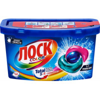 Капсулы для стирки автомат ЛОСК Duo Caps Колор, 12 шт Капсулы для стирки автомат ЛОСК Duo Caps Колор, 12 шт