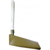 Совок хозяйственный с деревянной ручкой, порошковое покрытие