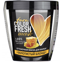 Оттеночная маска для волос FARA (Фара) Color Fresh Золотистый блонд, 250 мл