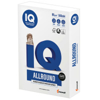 Офисная бумага IQ ALLROUND, A4, класс "В", 80 г/м2, 500 л., Mondi, белизна 162%