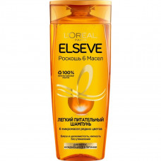 Шампунь для волос питательный ELSEVE (Эльсев) Роскошь 6 масел, 400 мл