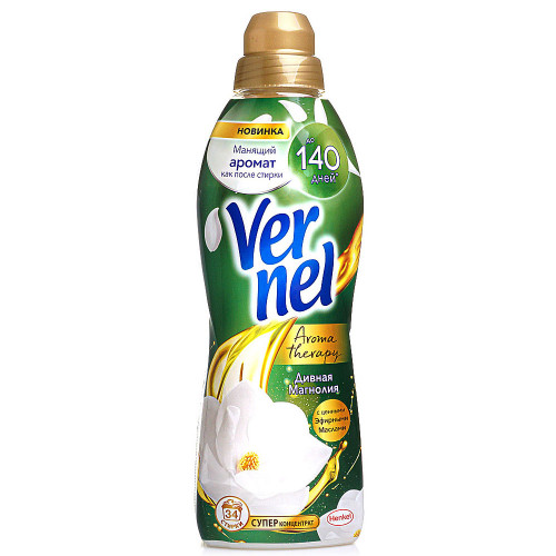 Кондиционер для белья Vernel (Вернель) Ароматерапия Дивная Магнолия, 910 мл Кондиционер для белья Vernel (Вернель) Ароматерапия Дивная Магнолия, 910 мл