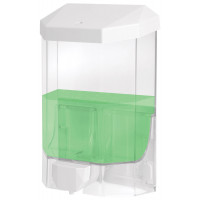 Дозатор для жидкого мыла LAIMA PROFESSIONAL ORIGINAL, НАЛИВНОЙ, прозрачный, пластик, 1 л