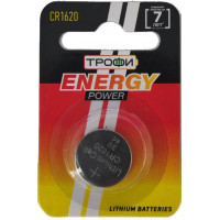 Литиевая батарейка Трофи Energy Power CR1620-1BL