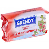 Туалетное мыло Grendy (Гренди) Земляничное, 200 г